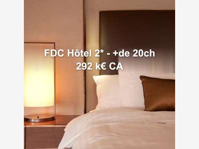 FDC Hôtel 2* +de 20 CH