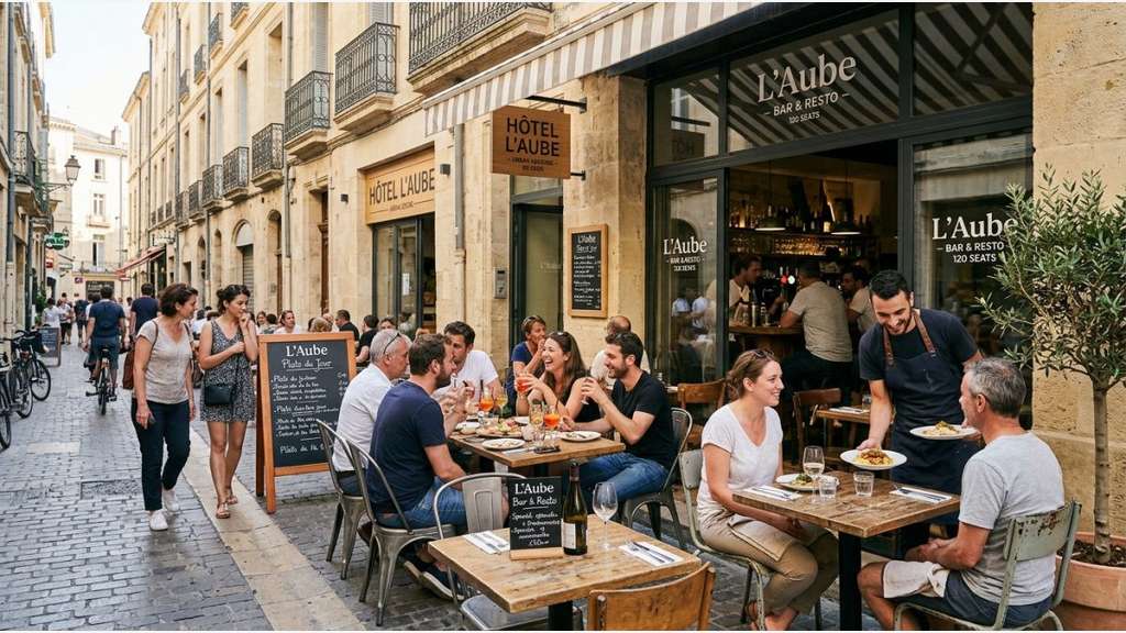 A vendre hôtel bar restaurant à Montpellier centre