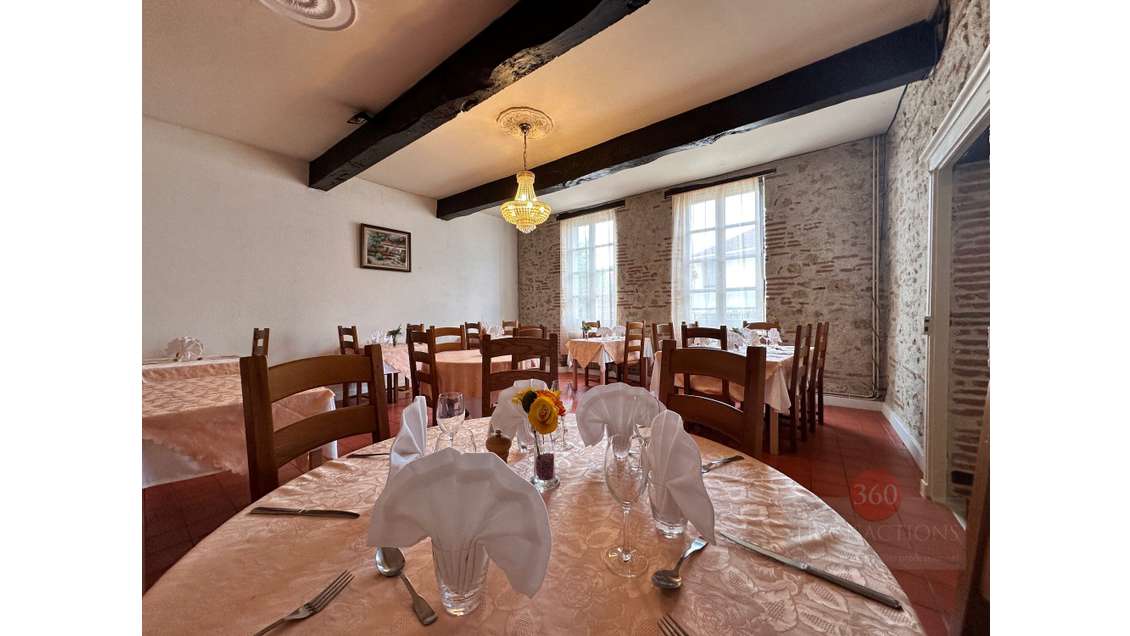 Vente hôtel restaurant à Bon Encontre centre