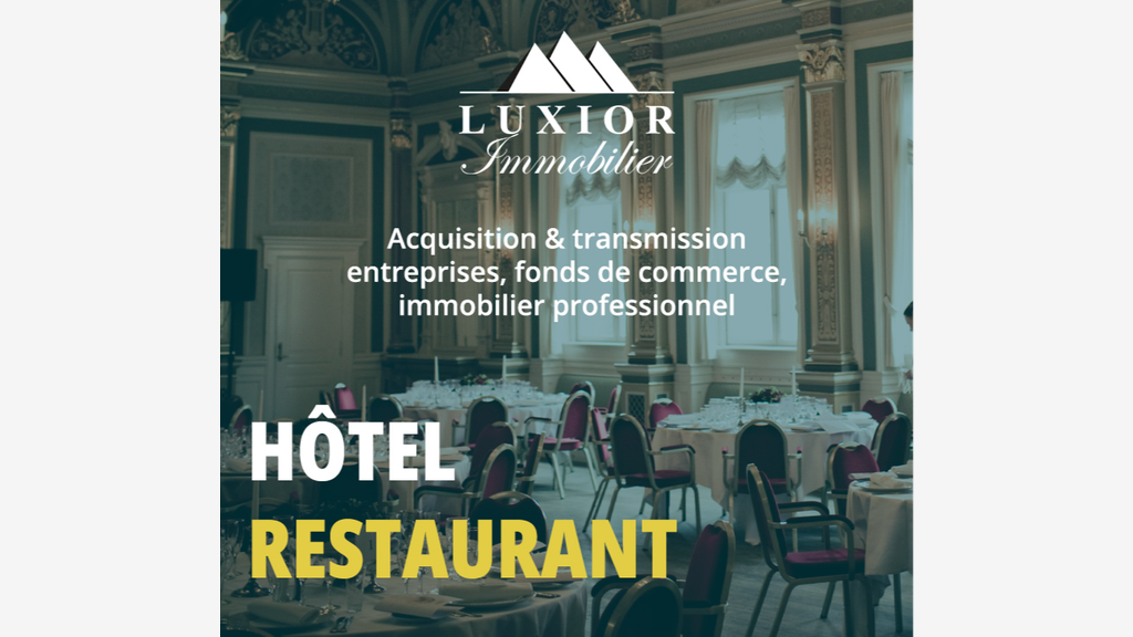 Vente hôtel restaurant en centre village Bretagne