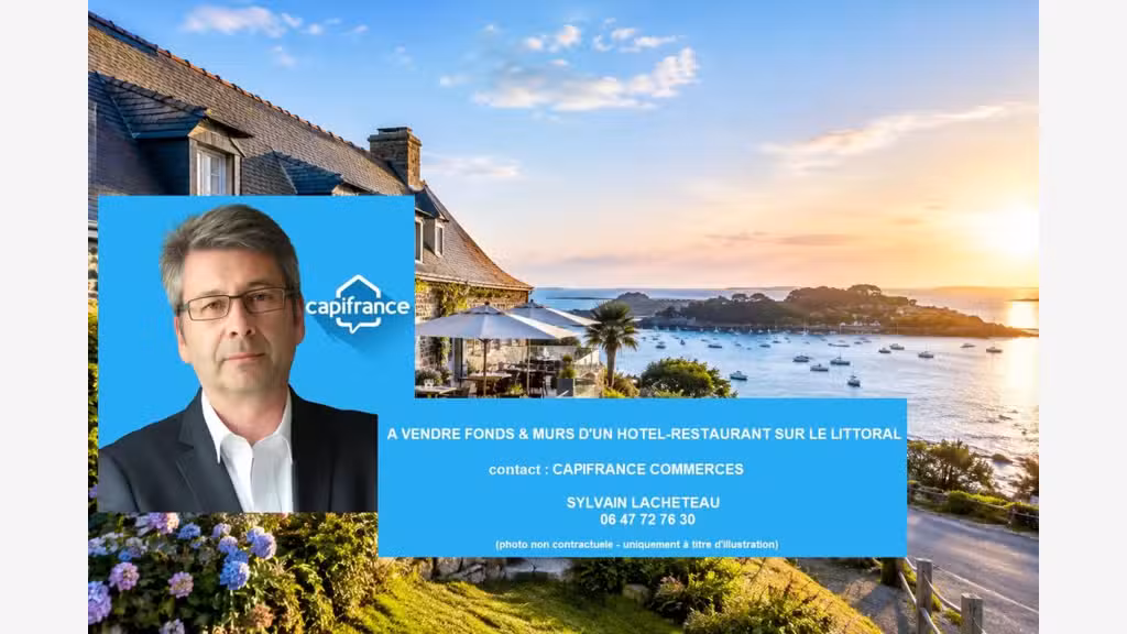 A vendre hôtel-restaurant et murs secteur Paimpol