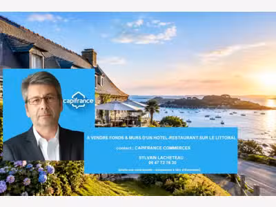 A vendre hôtel-restaurant et murs secteur Paimpol