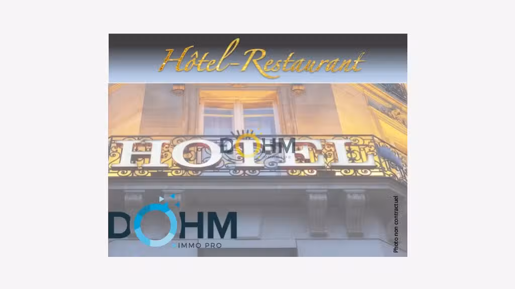 Vente hôtel-restaurant murs et fonds St Etienne