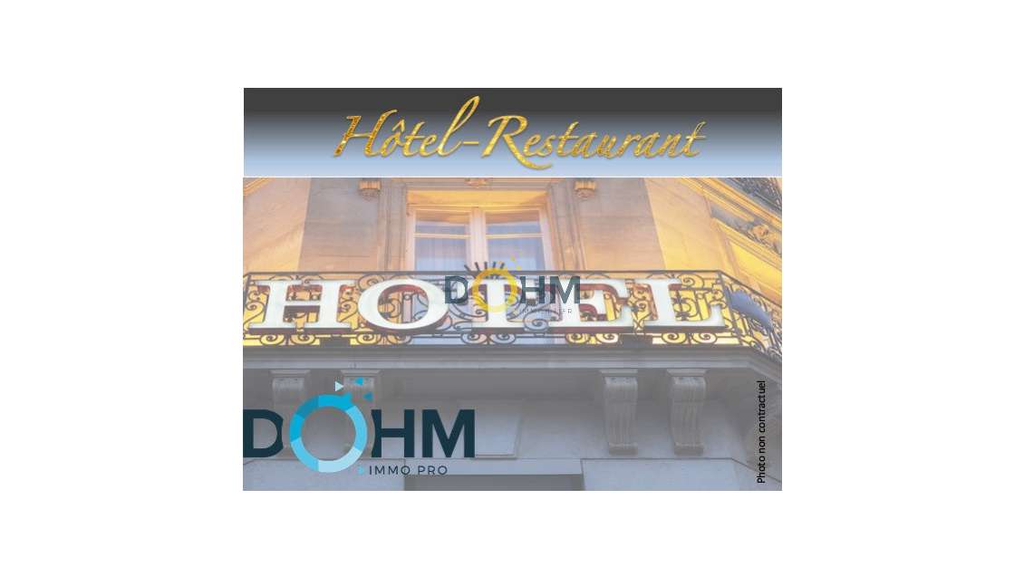 Vente hôtel-restaurant murs et fonds St Etienne