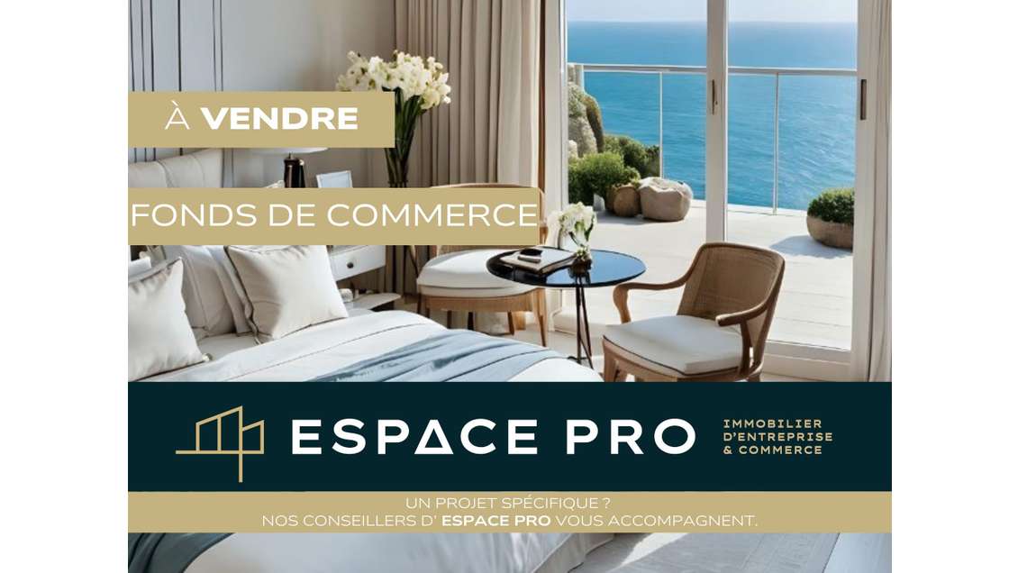 Vente hôtel bureau 10 ch secteur côte fleurie 14