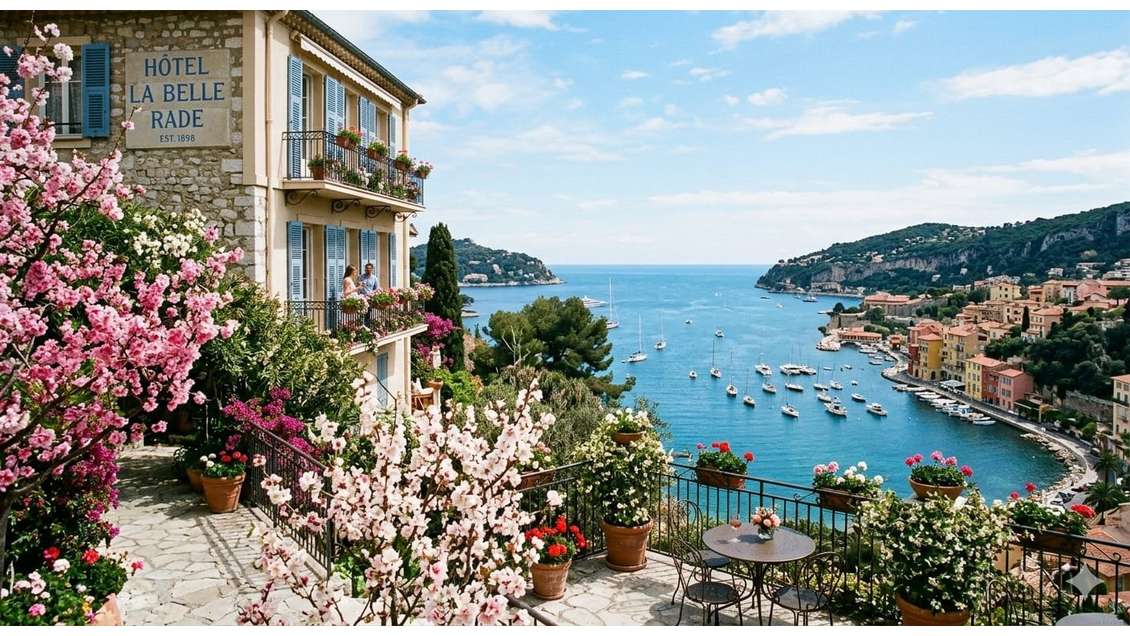 Hôtel boutique face rade de Villefranche-sur-Mer