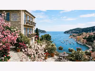 AV hôtel 15 ch 480m² vue mer Villefranche-sur-Mer