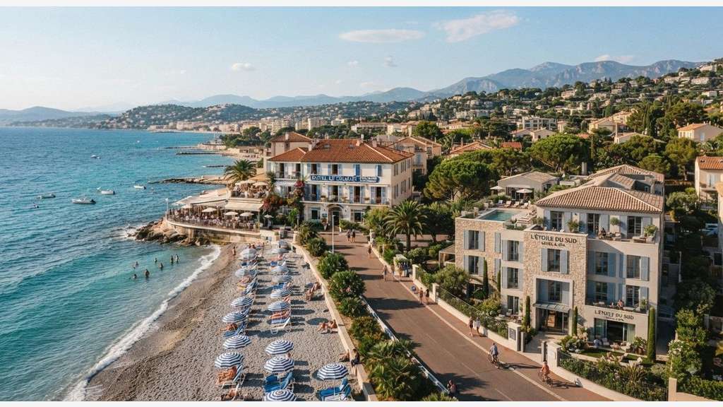 A vendre hôtel 3 *** face mer à Villeneuve Loubet