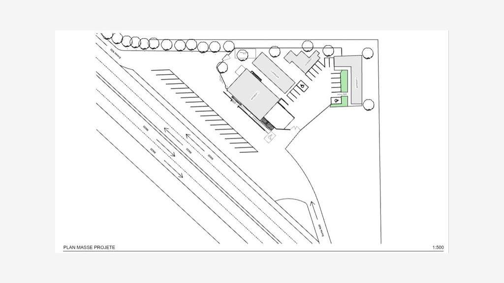 AV restaurant licence IV + motel sur la RN20 