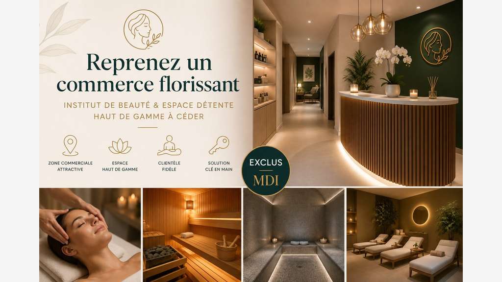 Institut de beauté espace détente à céder à Angers