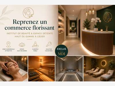 Institut de beauté espace détente à céder à Angers
