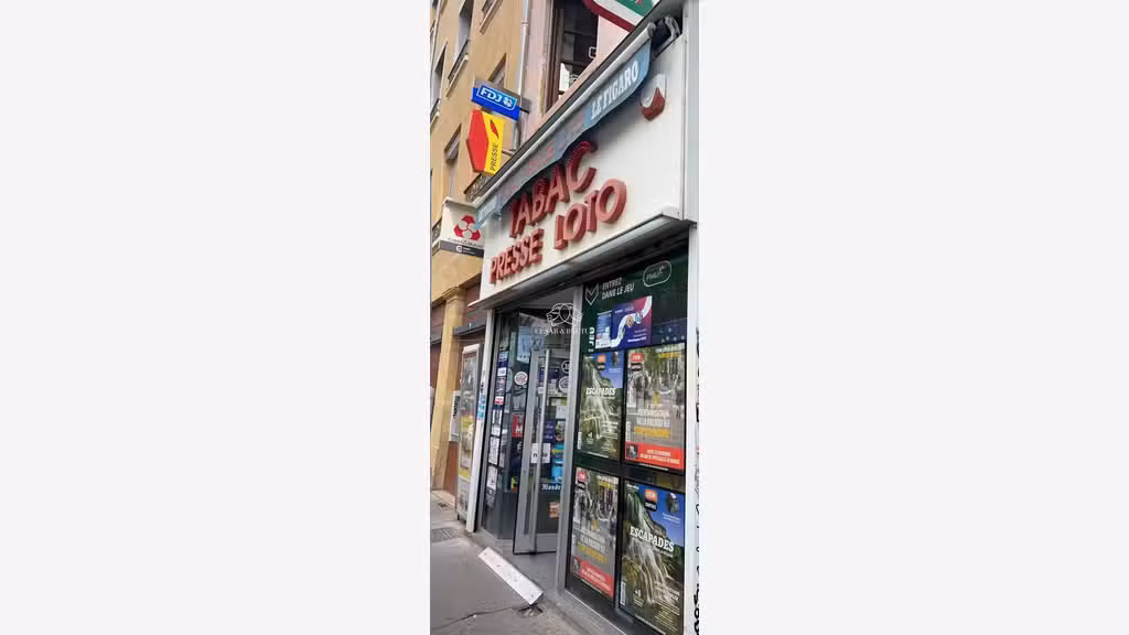 AV FDC tabac presse FDJ 50m² Lyon intra muros