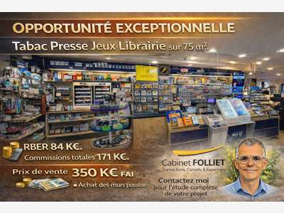 Tabac Presse Jeux Librairie à vendre à Molsheim