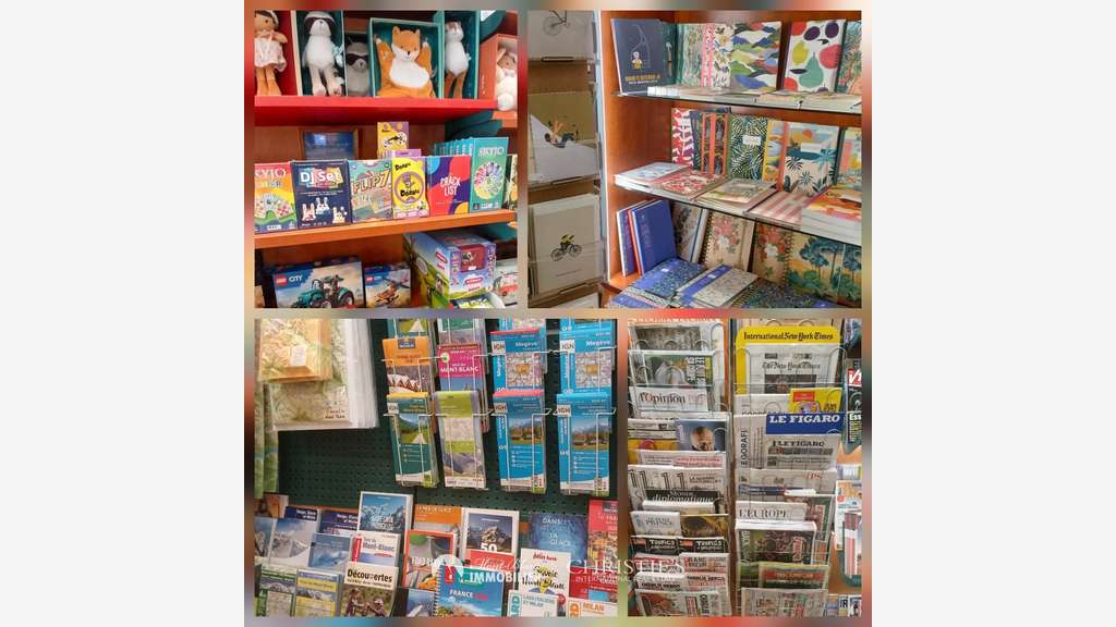 Librairie papeterie cadeaux presse à Saint-Gervais