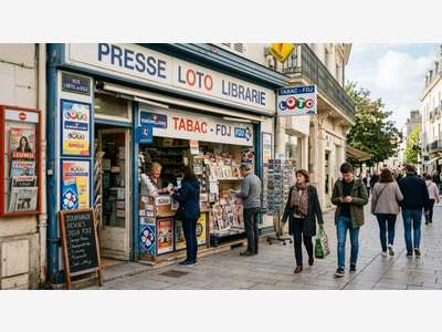 Vente FDC presse relais colis bimbeloterie Vichy