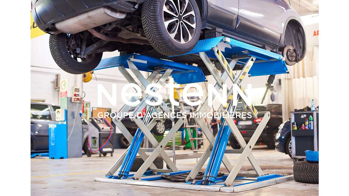 A vendre murs et fond garage auto à Locminé 