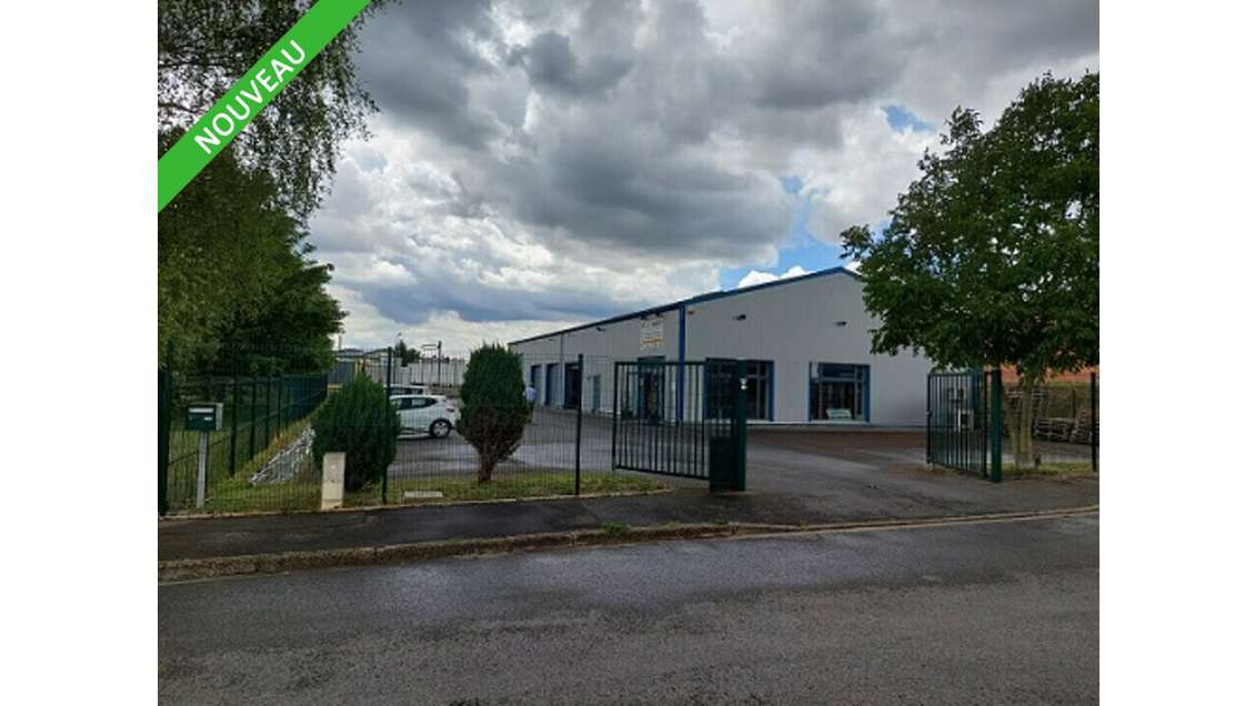 Local d'activités de 535m² à vendre à Chauny (02)