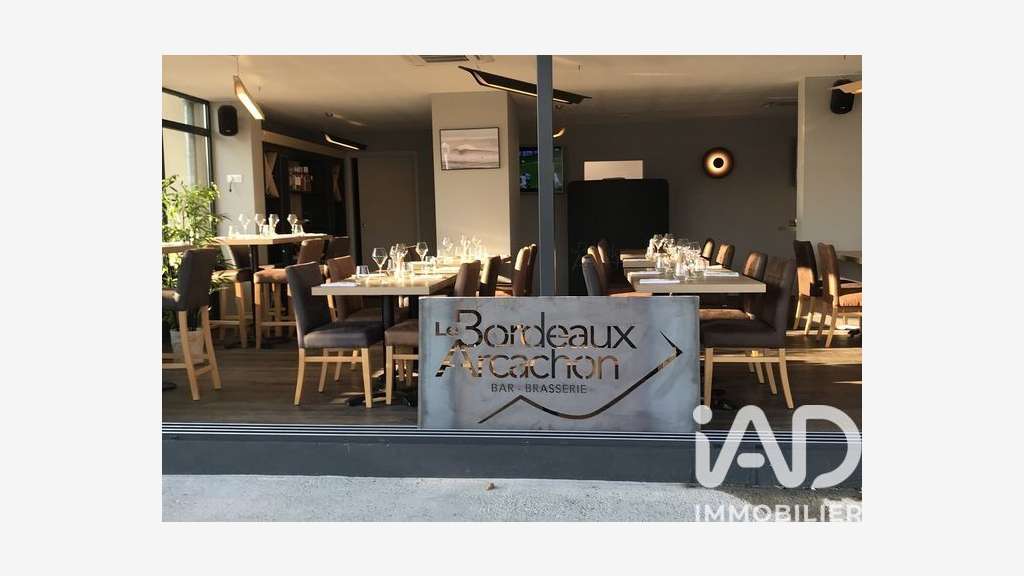 Cession bail restaurant 130m² Arcachon face gare