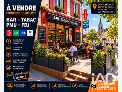 Vente bar tabac PMU FDJ à Baugé-en-Anjou