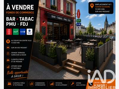 Vente bar tabac PMU FDJ à Baugé-en-Anjou