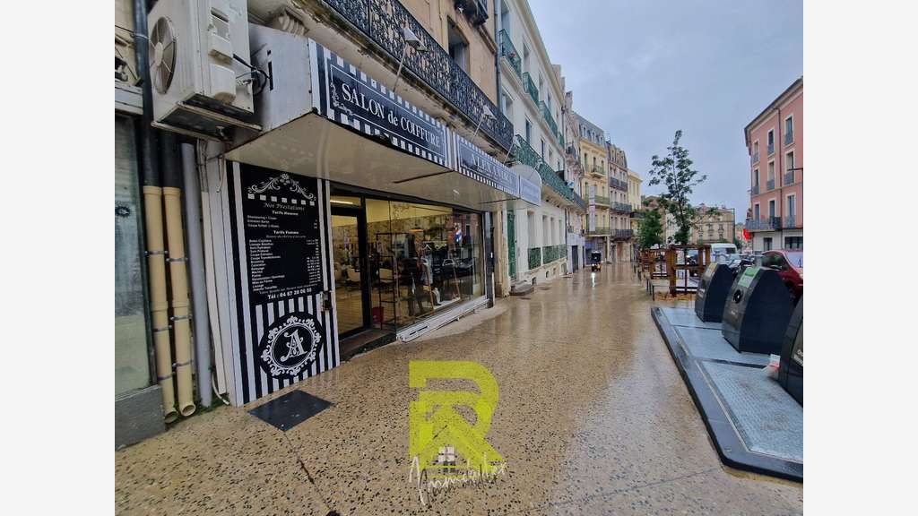 Vente salon de coiffure en centre ville de Béziers