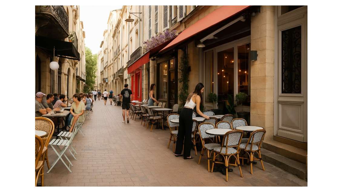 FDC restaurant à vendre rue piétonne de Bordeaux