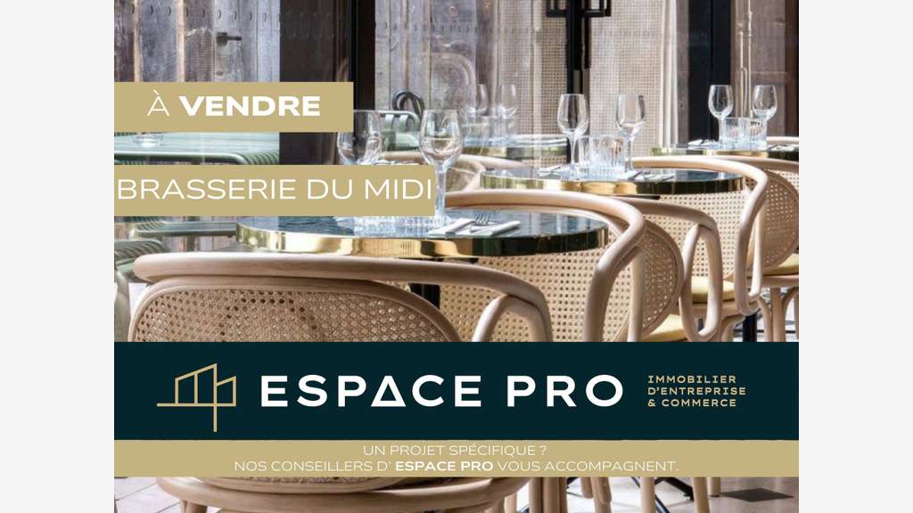 Vente restaurant du midi avec terrasse à Caen