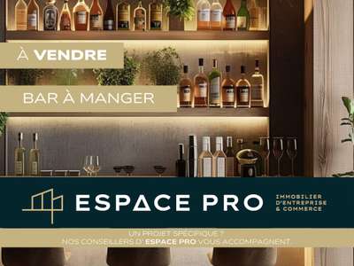 Vente bar à manger terrasse à Caen hyper centre