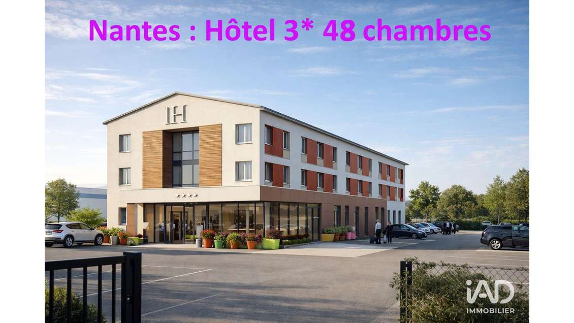 Vente hôtel *** clé en main à Carquefou
