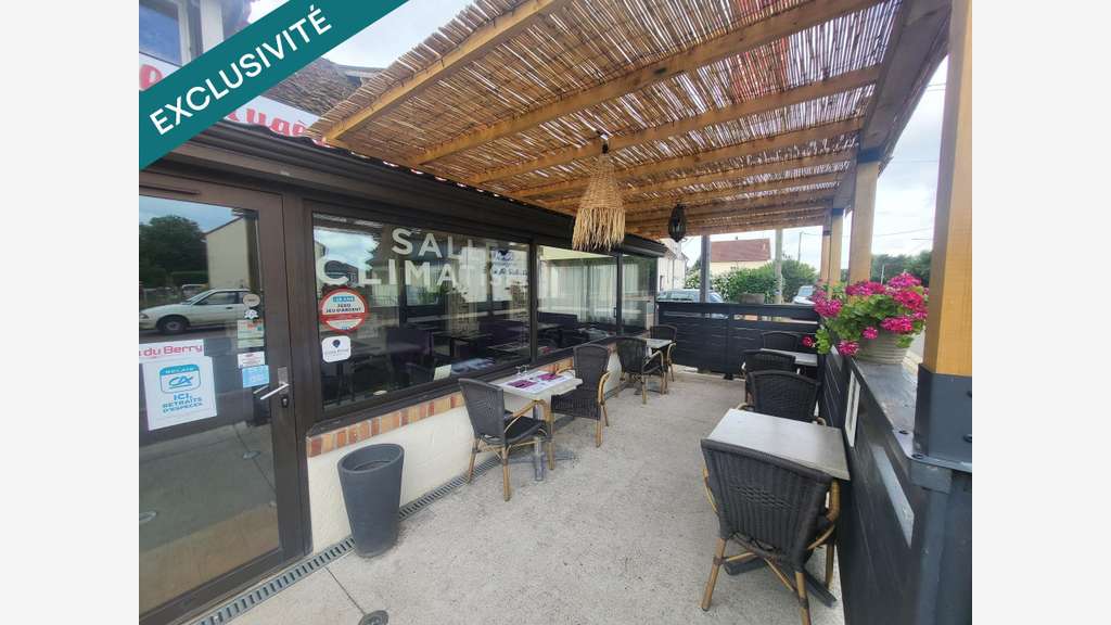 Vente bar tabac FDJ restaurant à Charenton-du-Cher