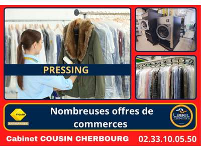 Vente Nettoyage - Laverie - Pressing à Cherbourg-en-Cotentin