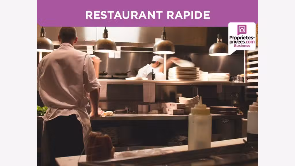 Vente murs et fonds restaurant rapide à Dijon
