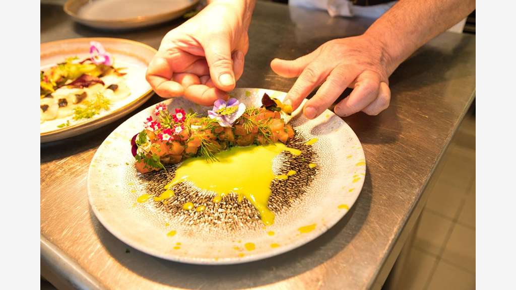 Murs & fonds restaurant gastronomique sur Dreux