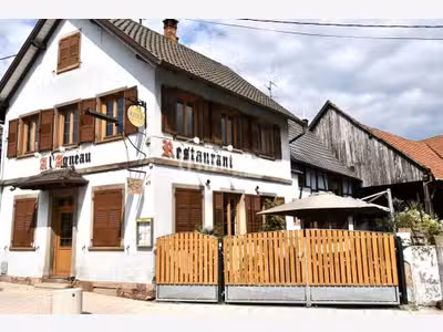 Vente fonds de restaurant à Hoerdt zone passante