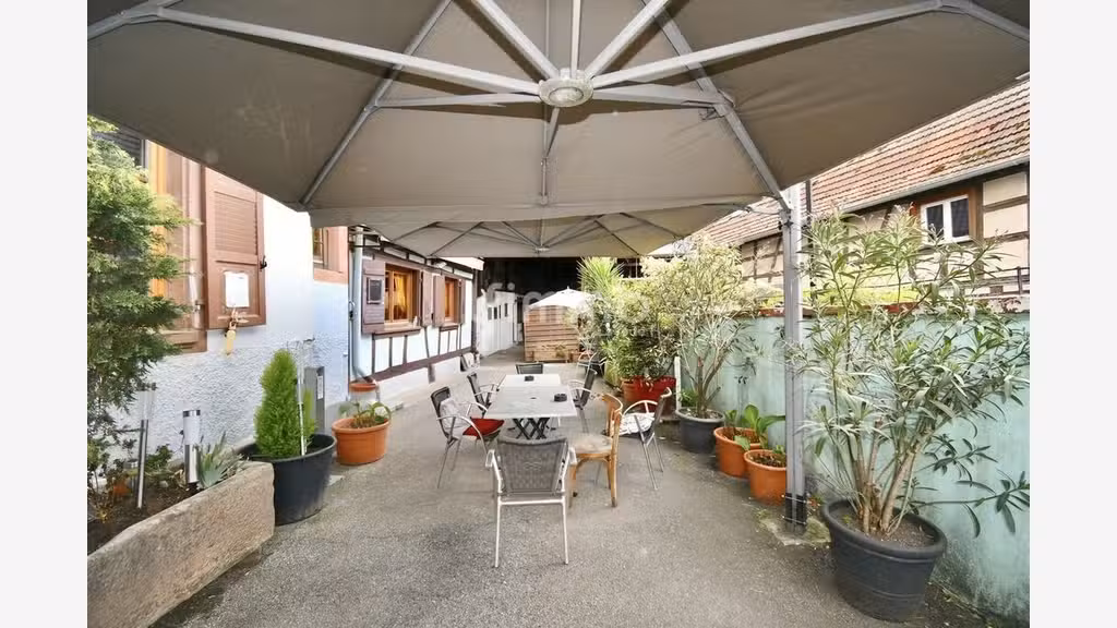 Vente fonds de restaurant à Hoerdt zone passante