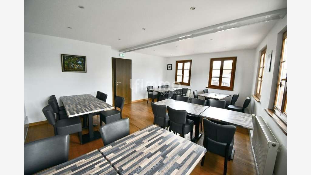 Vente fonds de restaurant à Hoerdt zone passante