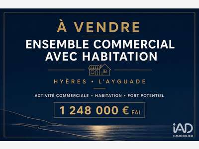 Vente murs & fonds empl exceptionnel à Hyères