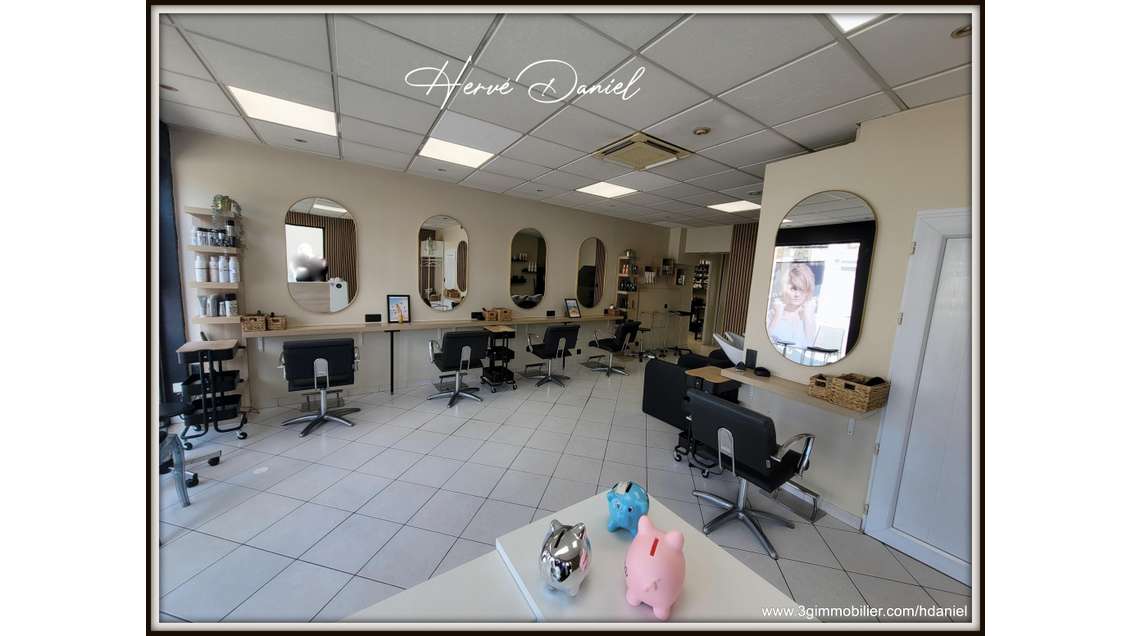 Vente salon de coiffure centre La Ville-du-Bois