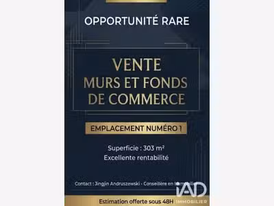Vente murs & fonds empl N°1 à Le Vésinet