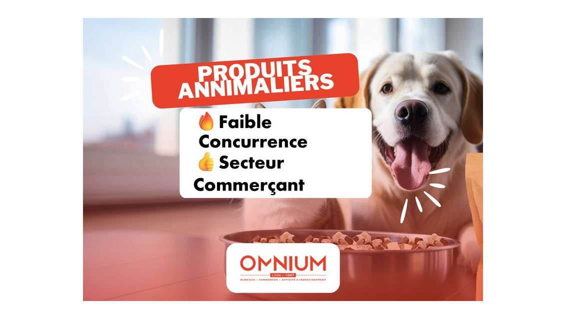 Vente FDC produits animaliers à Lyon 69007