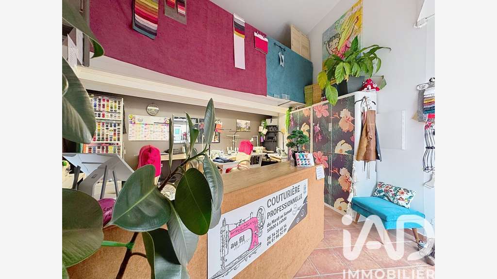 Vente atelier de couture à Marseillan centre