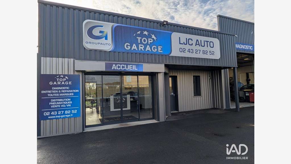 Vente garage à Montbizot 18 Km nord Le Mans
