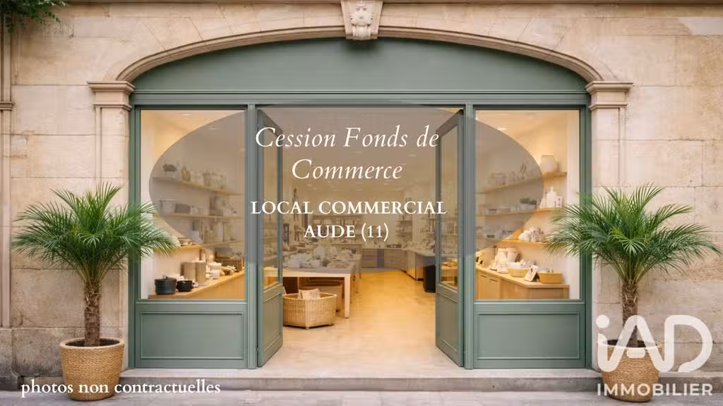 Vente concept store au centre de Narbonne