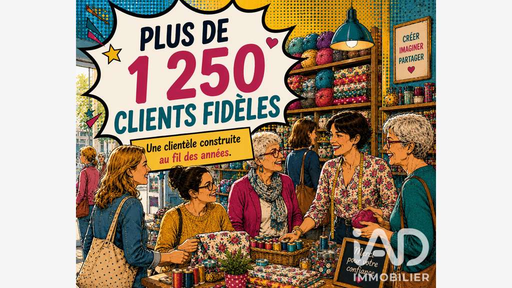 Vente atelier de couture à Orléans centre