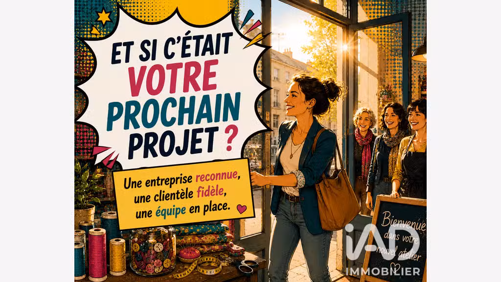 Vente atelier de couture à Orléans centre