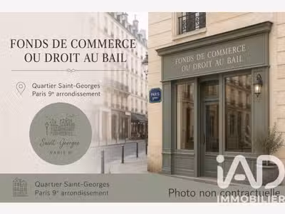 Vente cave à vin épicerie à Paris 75009