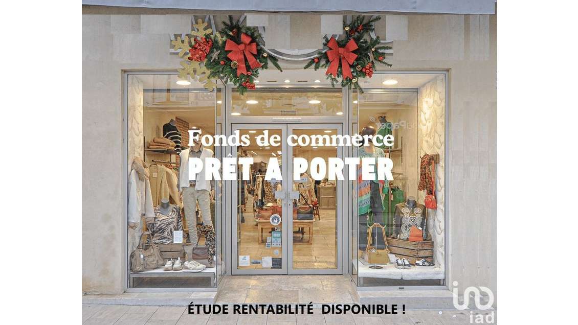 Vente boutique de prêt-à-porter empl N°1 à Pertuis