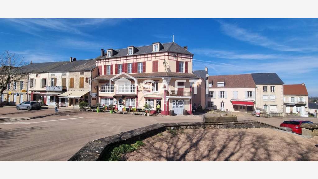 AV murs hôtel-restaurant idéalement placé à Quarré