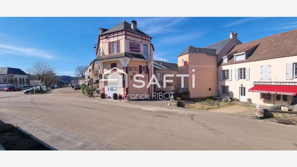 AV murs hôtel-restaurant idéalement placé à Quarré
