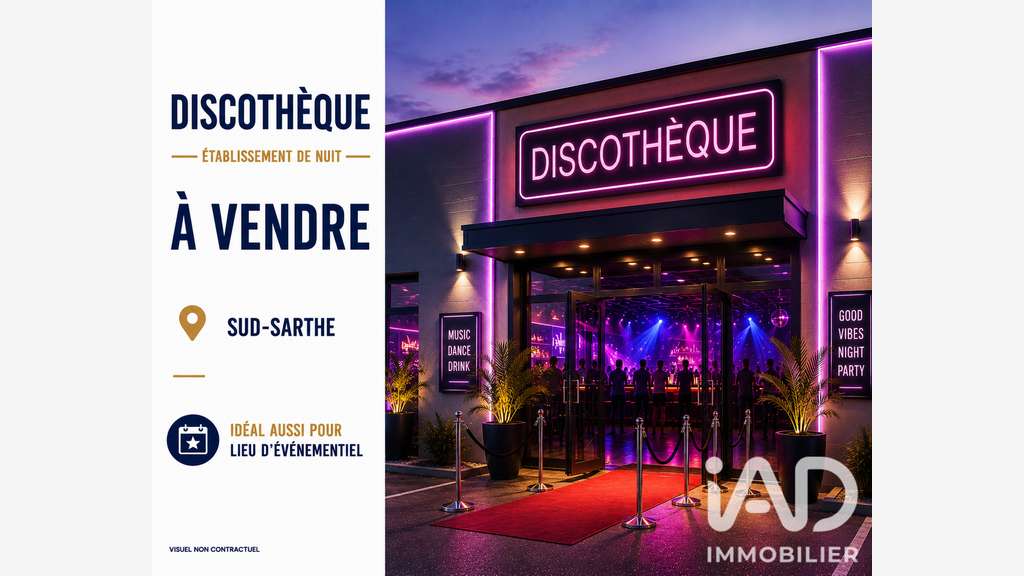 Vente établissement de nuit à Sablé-sur-Sarthe
